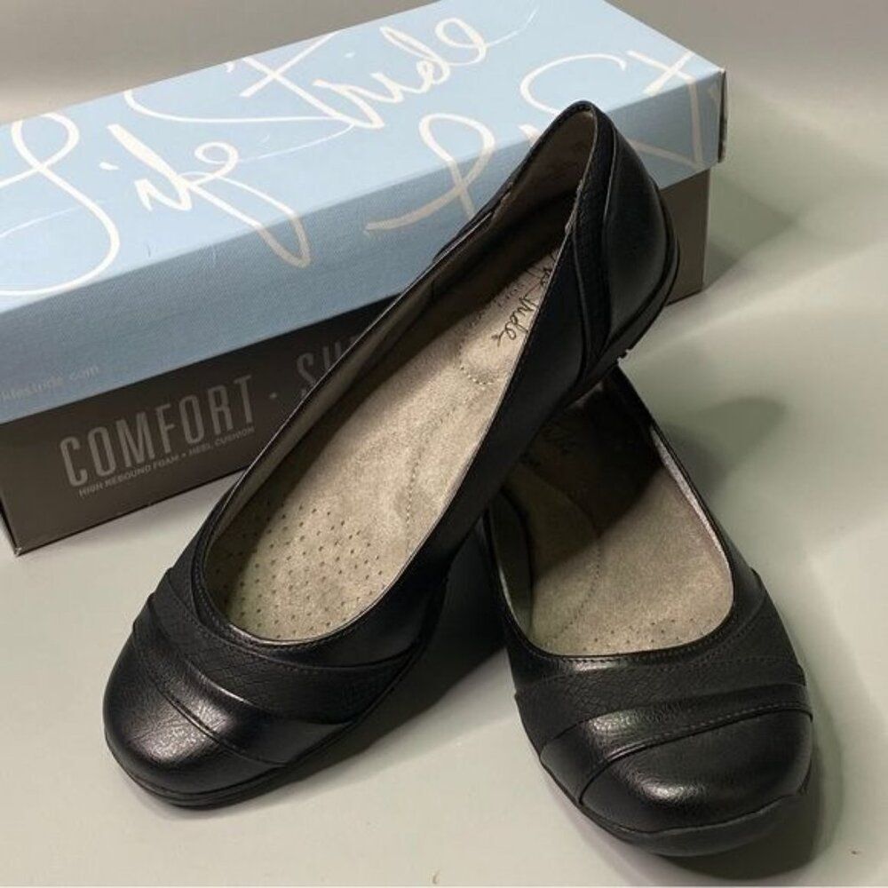 Lifestride Women's Dig Ballet Flat Black Kylie Size 6.5 New — image 6 of 8